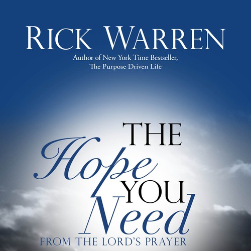 Design Rick Warren's New Book Cover デザイン by JoeyM