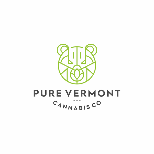 Cannabis Company Logo - Vermont, Organic Diseño de SimpleSmple™