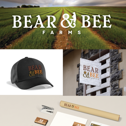 Create an inventive, yet classic logo for our family farm. Diseño de Revibe