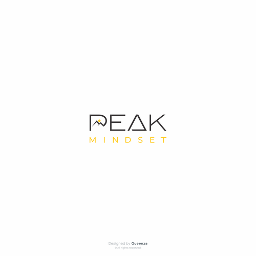 Design an inspiring, eye catching logo for a self-development company "Peak Mindset". Design by Q_N