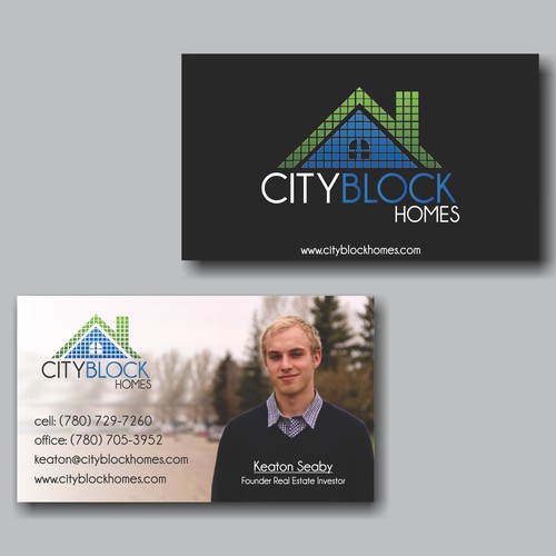 Business Card for City Block Homes!  Réalisé par Berlina