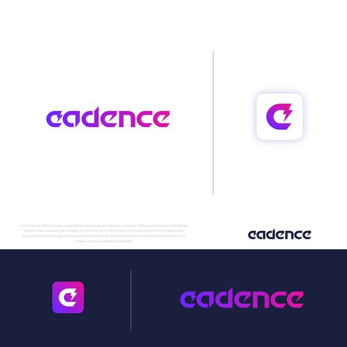 Logo for "Cadence" Marketing Agency! Design by Reza007
