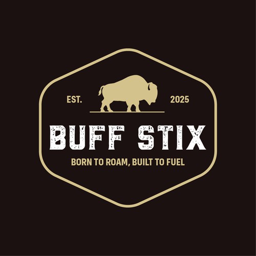 Buff Stix...Lean, Delicious, Buffalo Strong. Design by Studio 135+