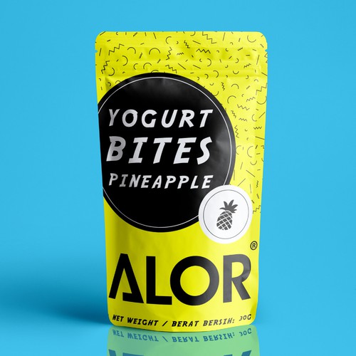 ALOR Yogurt Bites Design by Franklin Wold