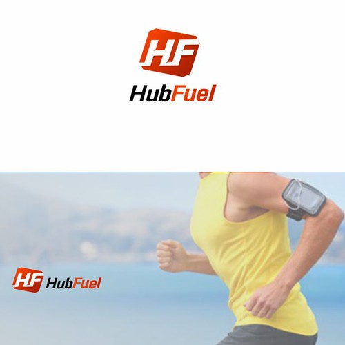 HubFuel for all things nutritional fitness Ontwerp door wong designs