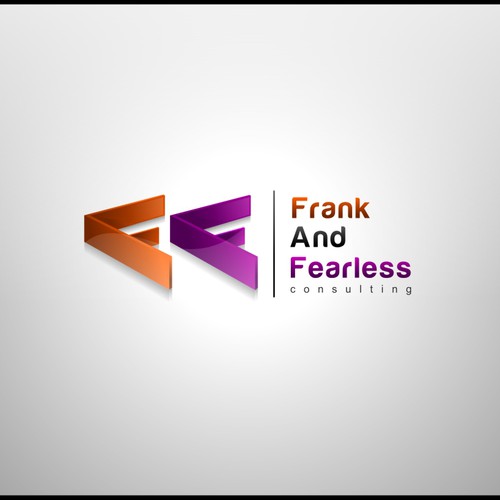 Create a logo for Frank and Fearless Consulting Réalisé par Petargh