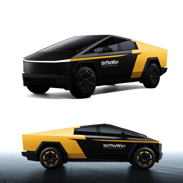 Cybertruck Wrap DesignPh