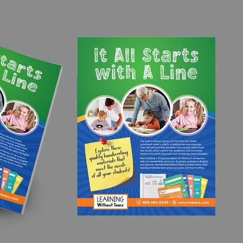 We need a powerful new design to visually represent our new product tagline Design by Create4Design