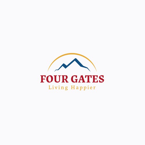 Four Gates - Living Happier Logo and Social Media design contest Design by Cimpri