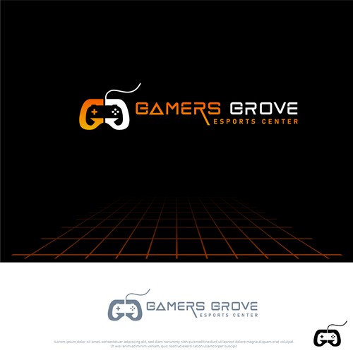 Logo for a casual and competitive esports video game center Diseño de Dynamic Designs Pk
