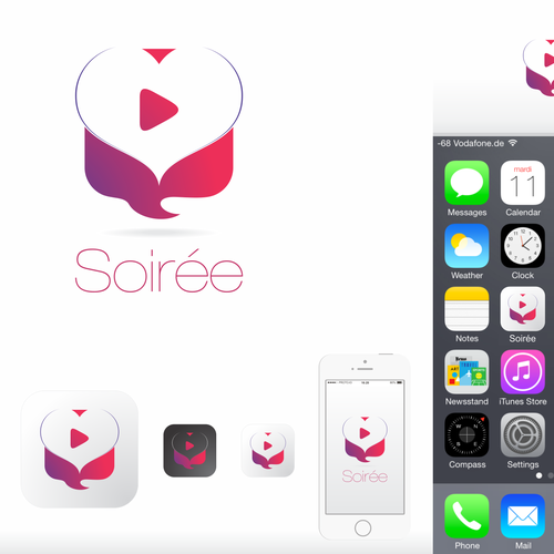 Create a winning logo for an amazing new mobile dating app ...