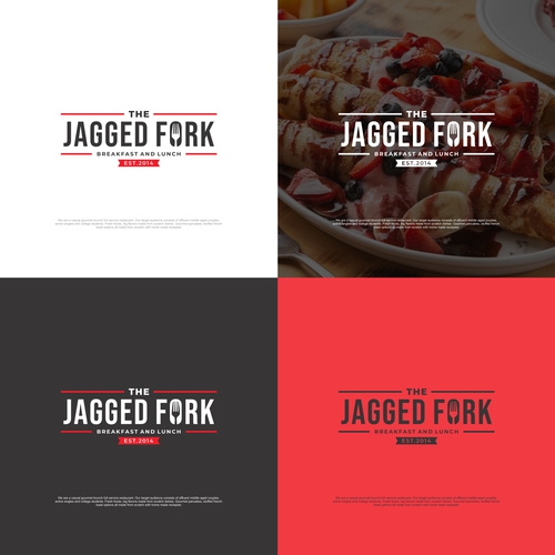 The Jagged Fork Design by crapit