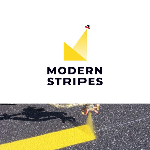Create Modernized Logo for a Professional Parking Lot Line Striping Company Design by zenaz design