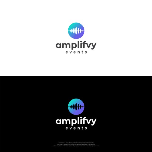 Amplify Logo Design by axtR