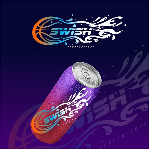 Swish - A New Sports Drink! Design by bluelines15