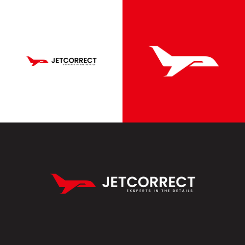 Jet Correct - Identity/Logo for Aviation Detailing Company - Unique Designs Apply! Design by [L]-Design™