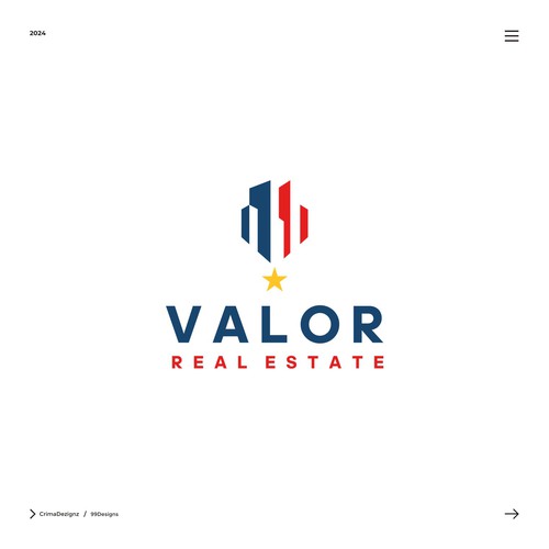 New Real Estate Brokerage Logo needed with a Patriotic feel! Design by CrimaDezignz®