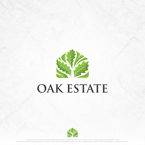 Design a logo for our new land estate! Design by petir jingga