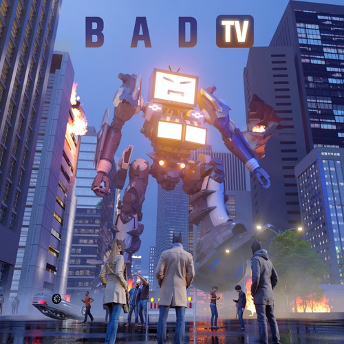 Bad Tv EP Artwork Design by Rightant Design