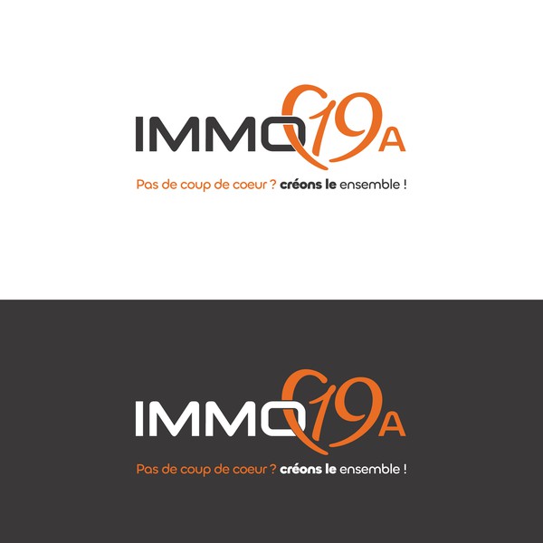 Design by Wilh76 titled "Logo Immo19A"