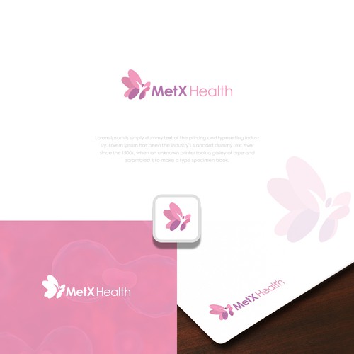 MetX Health Logo - Anti-Cancer Products and Research Design by Jasicca