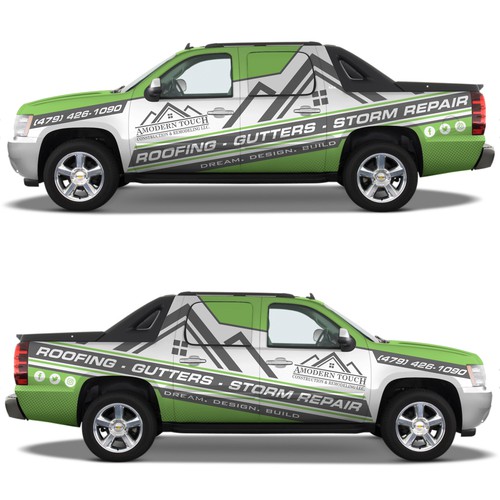 Design a Truck Wrap Design by aricaturrash