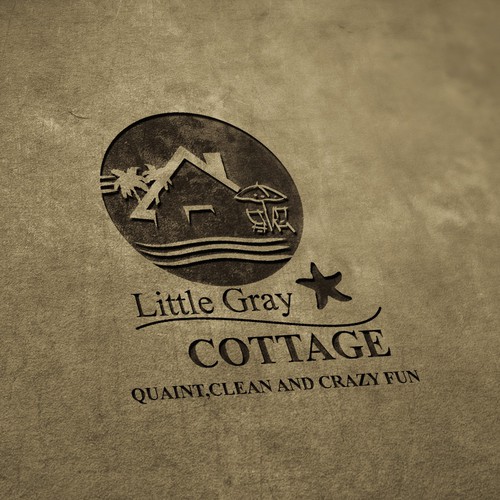 Create a logo for Little Gray Cottage, a beach vacation rental home. Design by shivana