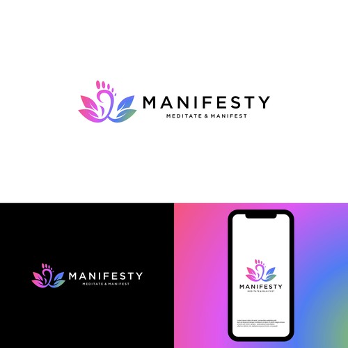 icon & logo for meditation & manifesting app Design réalisé par clarut