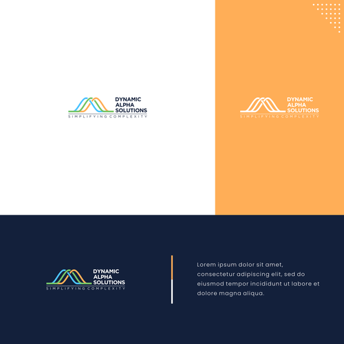 Design a logo to illustrate complexity simplified for a dynamic multi-dimensional financial firm Design von InstInct®
