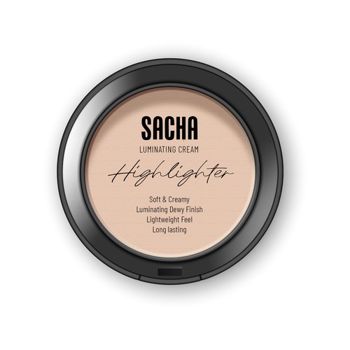 Sacha Luminating Cream Highlighter Design by Andy William