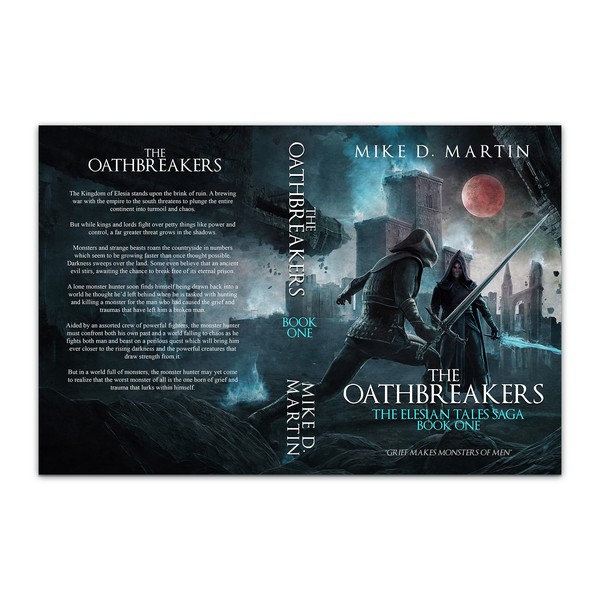 Book cover for The Oathbreakers by Mike D. Martin
