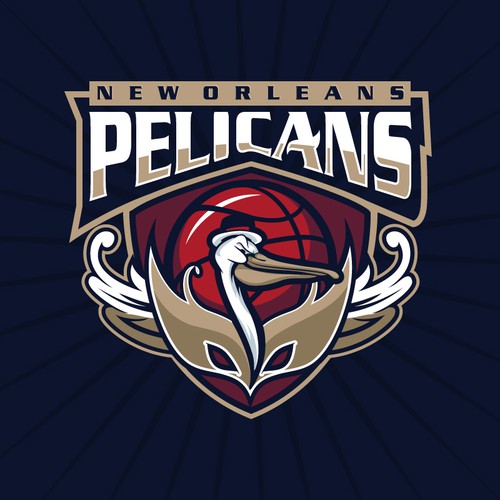 99designs community contest: Help brand the New Orleans Pelicans!! デザイン by KiMLEY™