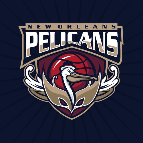 99designs community contest: Help brand the New Orleans Pelicans!! Diseño de KiMLEY™