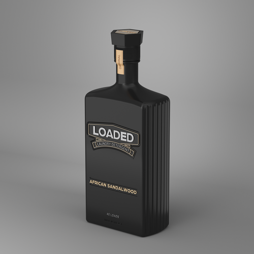 Masculine Cologne-Scented Laundry Detergent Bottle Diseño de ¤H5¤