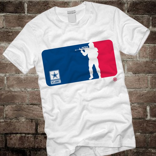 Help Major League Armed Forces with a new t-shirt design デザイン by PrimeART