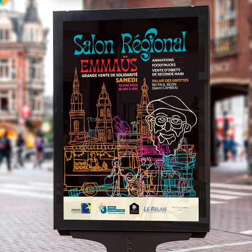 Póster propuesta en el concurso por Jose Antonio Varela