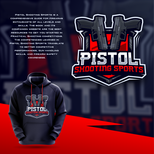 Logo - Pistol Shooting Sports Design by Rudest™