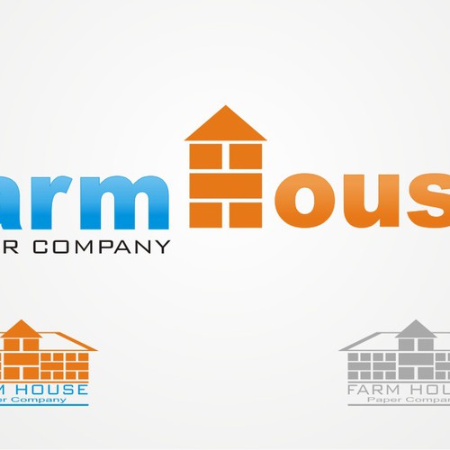 New logo wanted for FarmHouse Paper Company Diseño de Lemet