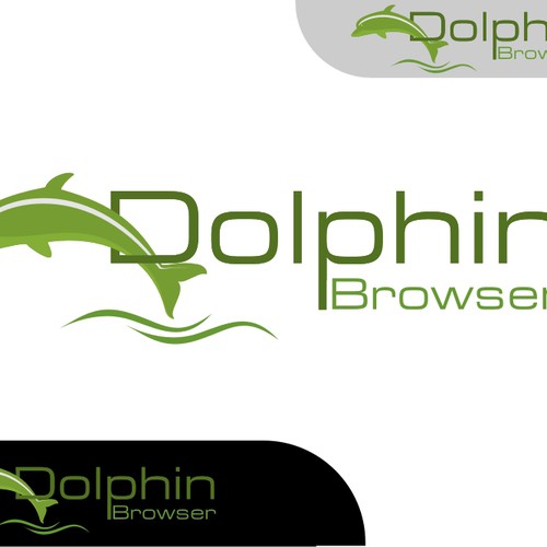 New logo for Dolphin Browser Réalisé par Nanak-DNA