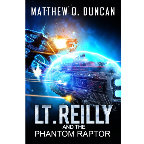 Book #3 - Lt. Reilly Series Design réalisé par WATCH THIS!