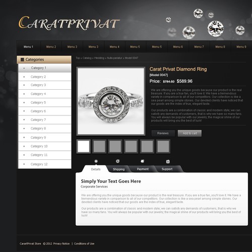 Web page design contest entry by Debayan Ghosh
