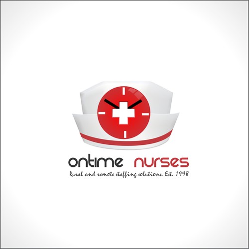 logo and business card for Ontime Nurses Design réalisé par ROSARTS