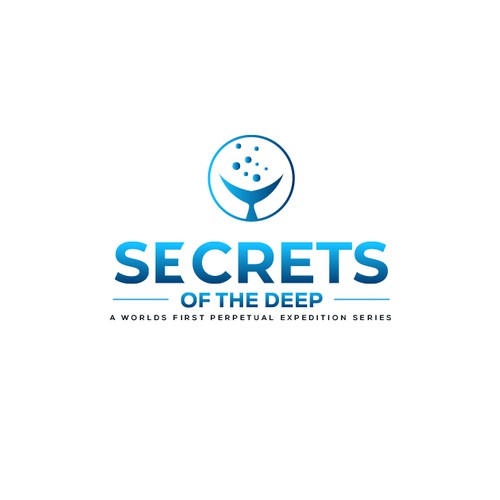 Secrets of the Deep, a logo about a new tv series Ontwerp door Re@l_vector