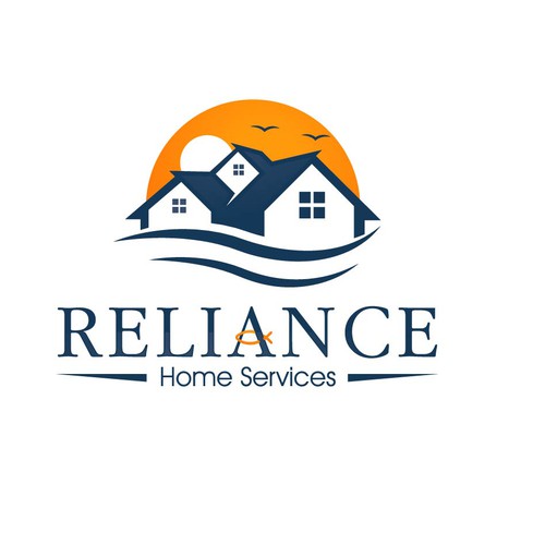 Logo for Reliable and Trustworthy Home Services Company Located on the Beach Design by NOSHA bizsol