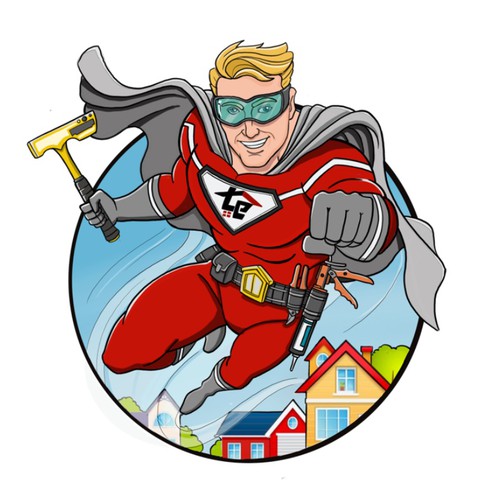 Captain Rooftop Protector of home exteriors Diseño de moonchinks28