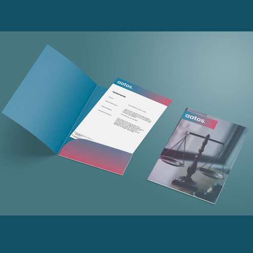 Stationaries for legal docs! (A4 Envelope, Folder, A4 Document) Ontwerp door empowerdesign