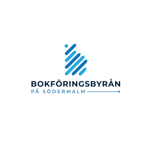 Bokföringsbyrån på Södermalm - modern accountants Design von Design Monsters