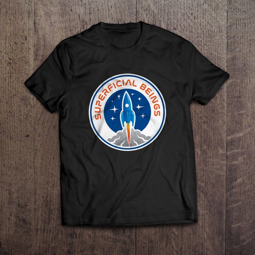 Design a fun rocket/spaceship logo for a NASA and outerspace inspired streetwear brand Design by Boaprint