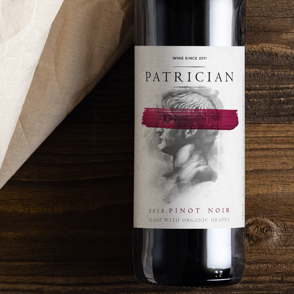 Design by VladanP. titled "Wine Label Design Entry"