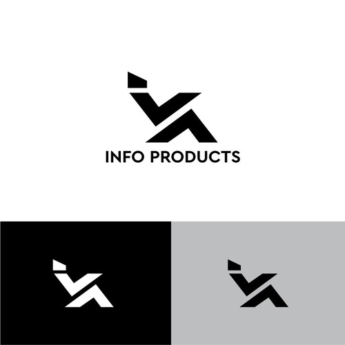 InfoProducts.com - Logo & Branding Design by DaaCreations